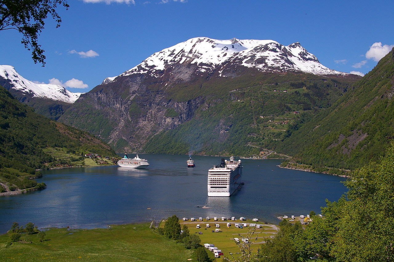 fjord, norway, fjord landscape